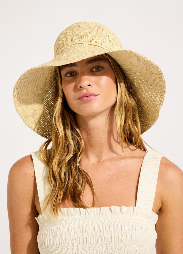 Aurora Packable Hat - Natural