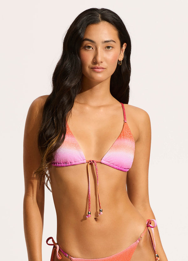 Collective Swimwear - Spectrum Slide Triangle Bikini Top - Hot Pink featured image