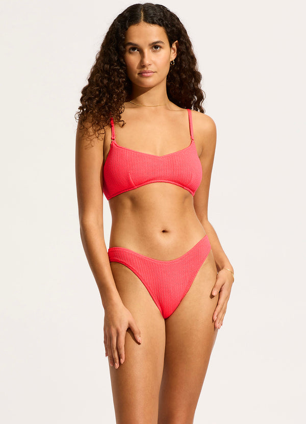 Collective Swimwear - Sea Dive High Cut Pant - Snapdragon featured image