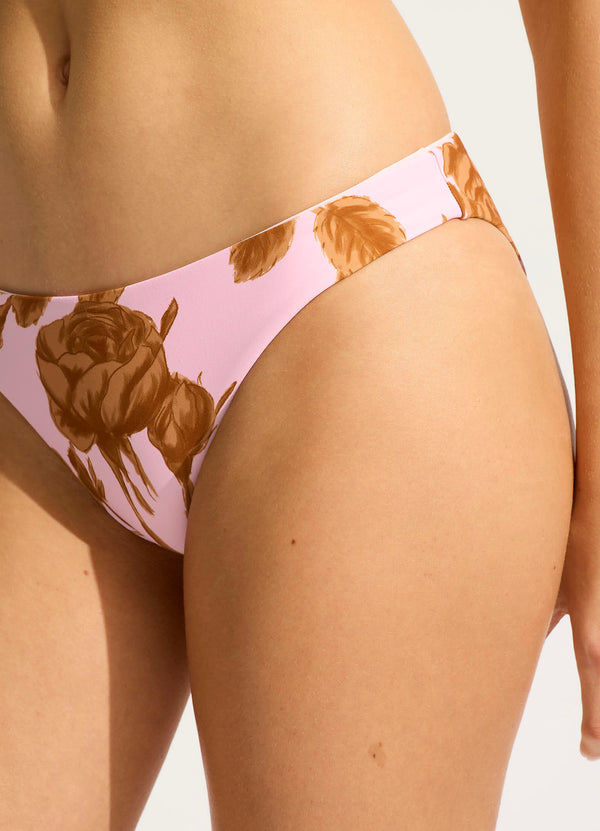 Collective Swimwear - Rococo Reversible Hipster Bikini Bottom - Blossom sixth image
