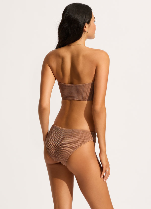 Collective Swimwear - Sea Dive Hipster Pant - Bronze fifth image