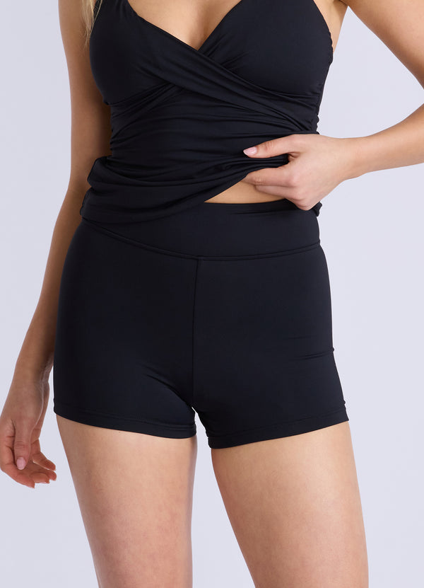 Seafolly Collective Boyleg Bikini Bottom - Black