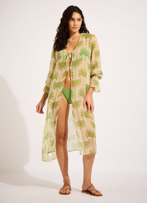 Collective Swimwear - Sunray Bandeau Mini Dress - Sage featured image