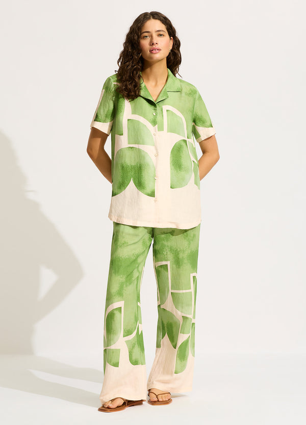 Collective Swimwear - Sunray Shirt - Sage secondary image