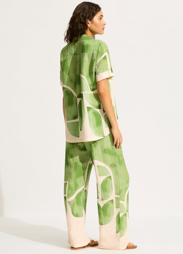 Collective Swimwear - Sunray Shirt - Sage fifth image