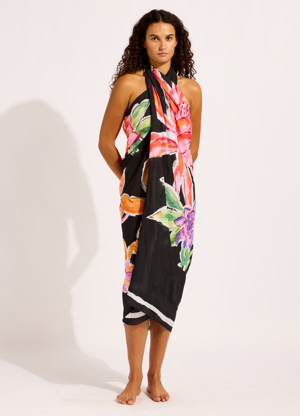Hothouse Flowers Floral Sarong