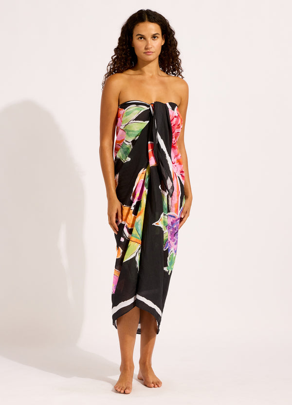 Hothouse Flowers Floral Sarong
