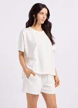 French Terry Oversized Tee