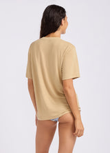 Slub Linen Boyfriend T-Shirt
