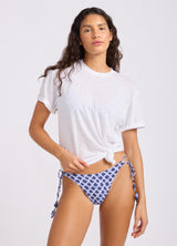 Slub Linen Boyfriend T-Shirt