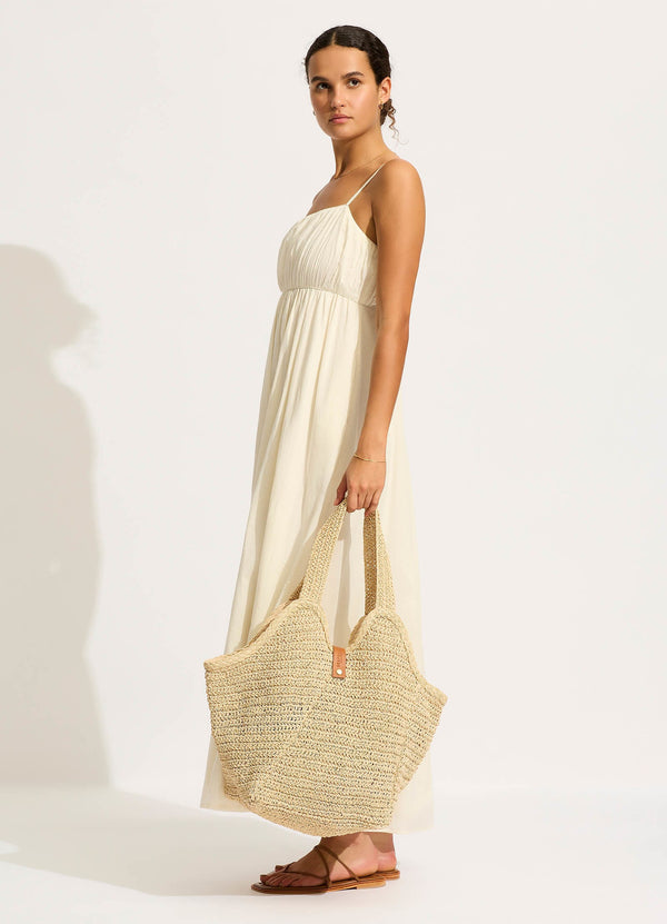 Mirage Woven Tote Bag - Natural