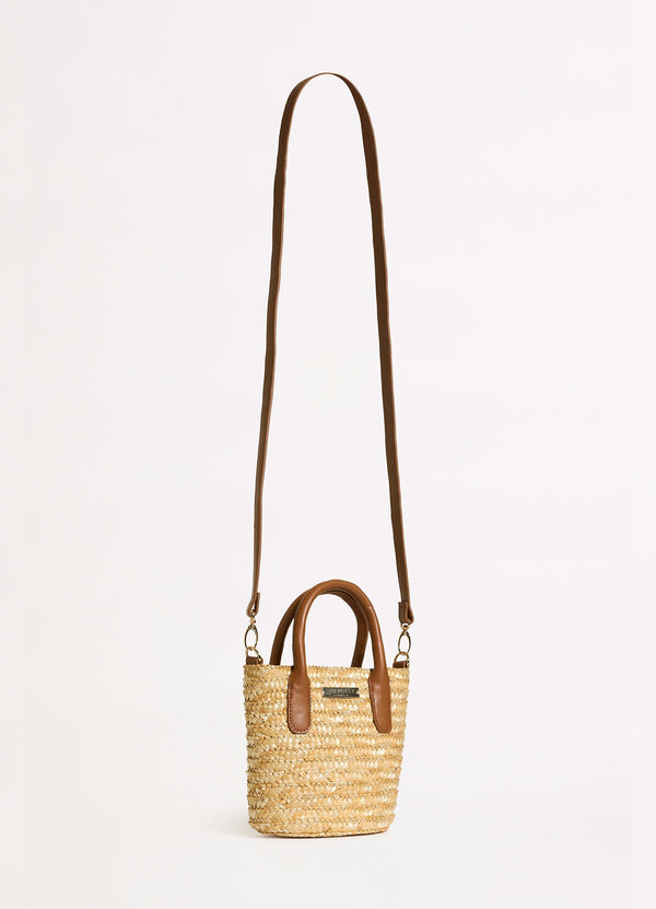 Micro Tote Bag - Natural