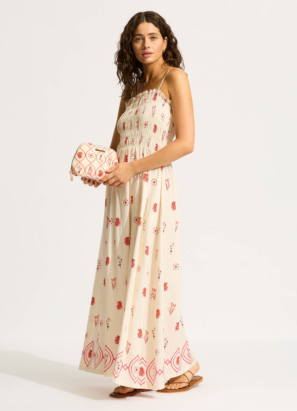 Marbella Pouch Bag - Flame