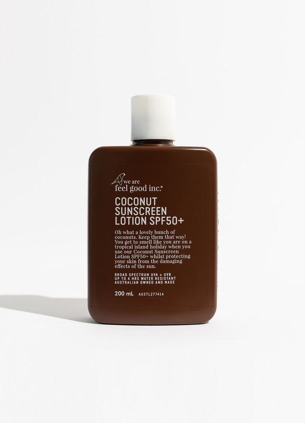 We Are Feel Good Coconut Sunscreen SPF50+ 200ml