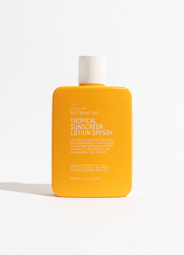 We Are Feel Good Tropical Sunscreen SPF50+ 200ml