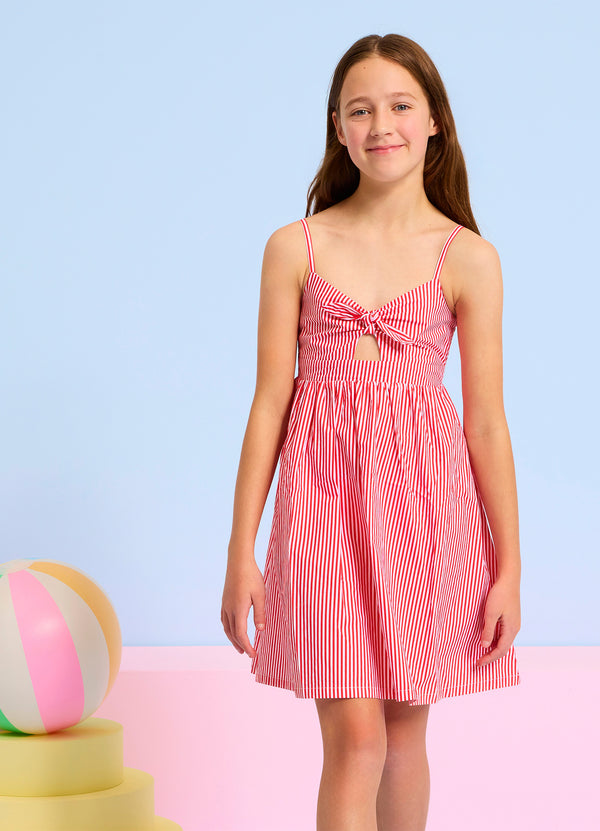 Stripe Chilli Tie Dress
