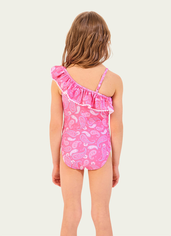Drift Club Bandana Paisley One Piece Swimsuit