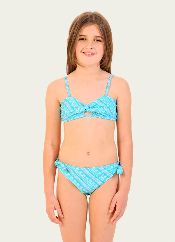 Drift Club Bandana Stripe Bikini Set