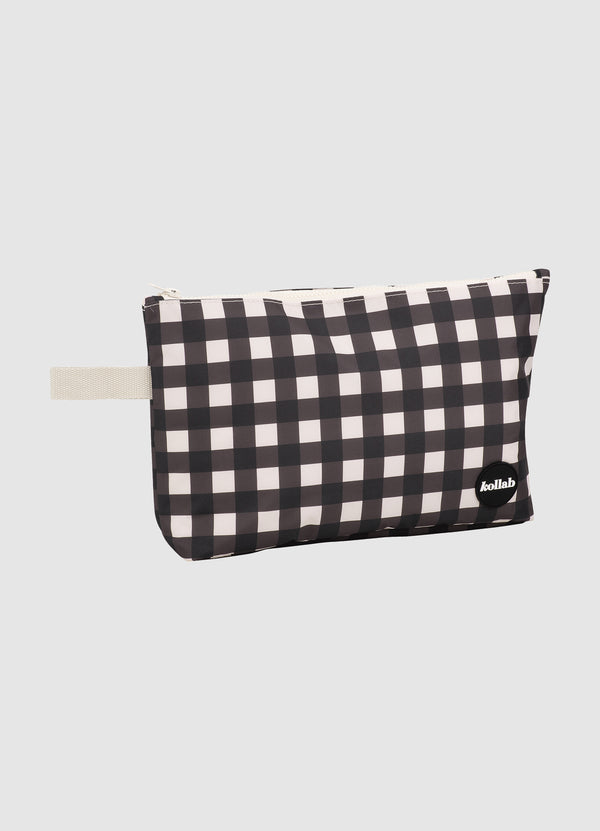 Kollab Black Check Wet Bag