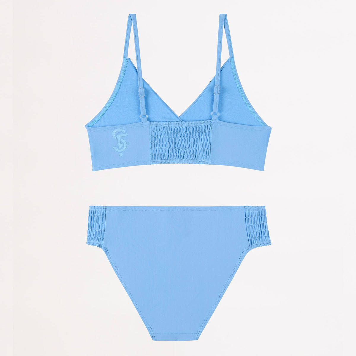 Essentials Girls Shirred Bikini Deep Water Seafolly Australia