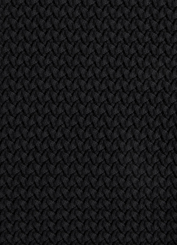 Dreamcatcher Longline Slide Triangle Bikini Top - Black