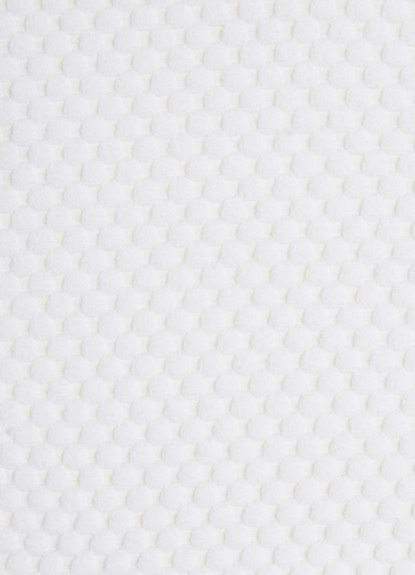 Riviera Fixed Triangle Bikini Top - White