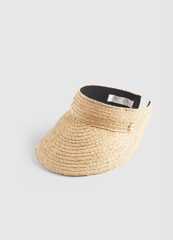 Raffia Visor - Natural