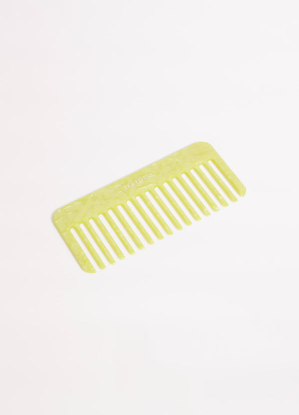 Hair Comb - Wild Lime