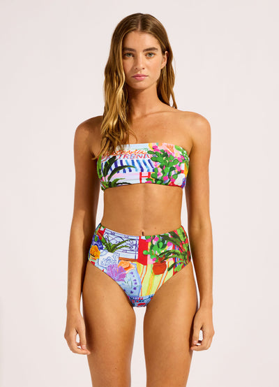 La Boca High Waist Bikini Bottom