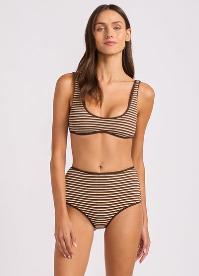 Horizons Scoop Neck Bikini Top