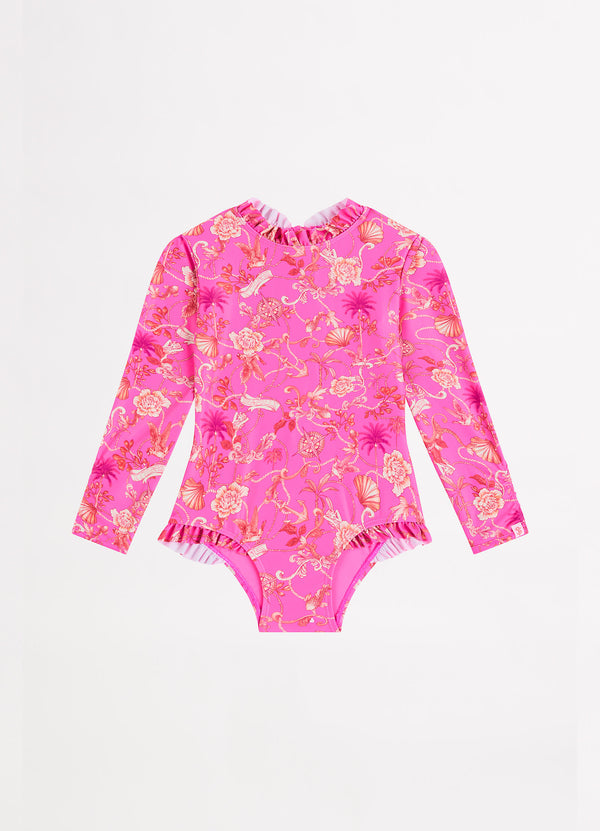 Seven Seas Girls Mini Frill Paddlesuit - Seven Seas