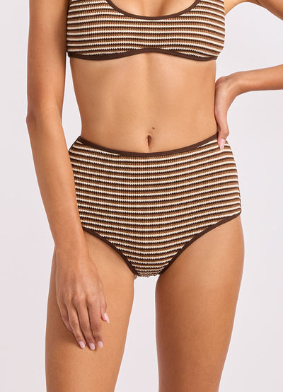 Horizons High Waisted Bikini Bottom