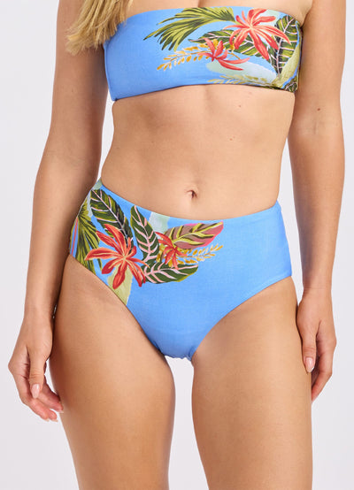 Paradise Heat High Waisted Bikini Bottom