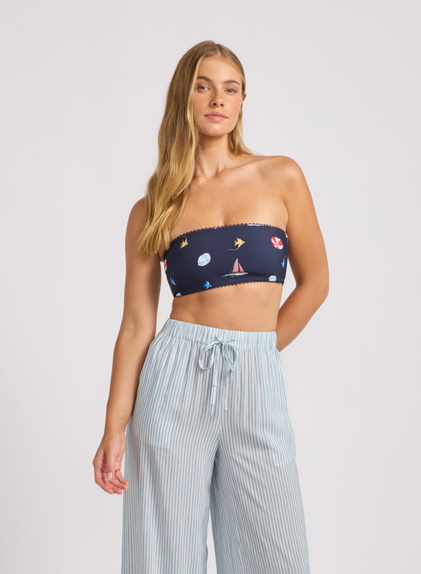 Beachedit Wide Leg Pant