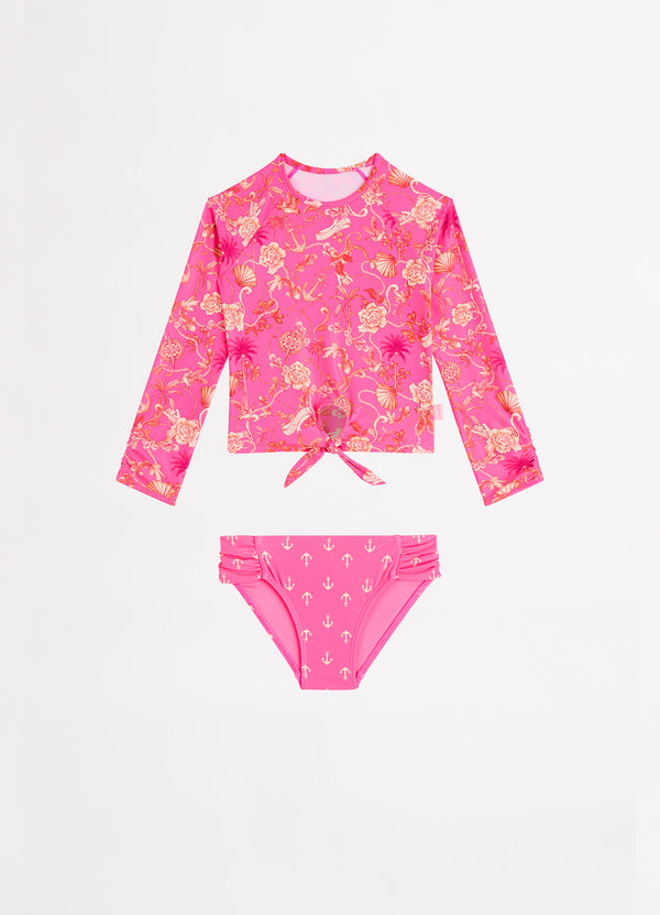 Seven Seas Girls Tie Front Surf Set - Seven Seas