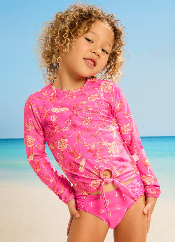 Seven Seas Girls Tie Front Surf Set - Seven Seas