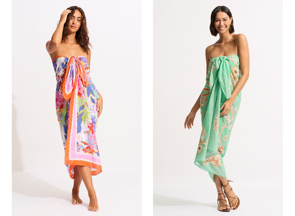 How To Tie A Sarong | Ways To Wear Your Sarong Skirt – Seafolly Australia