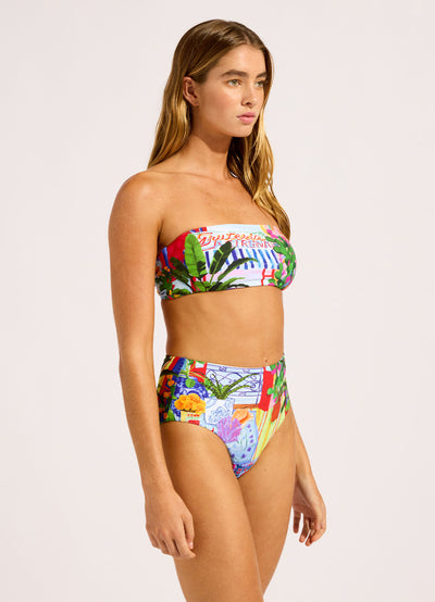 La Boca High Waist Bikini Bottom