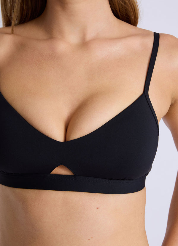 Seafolly Collective Hybrid Bralette Bikini Top - Black
