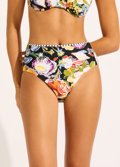 Riviera Coast High Waisted Bikini Bottom