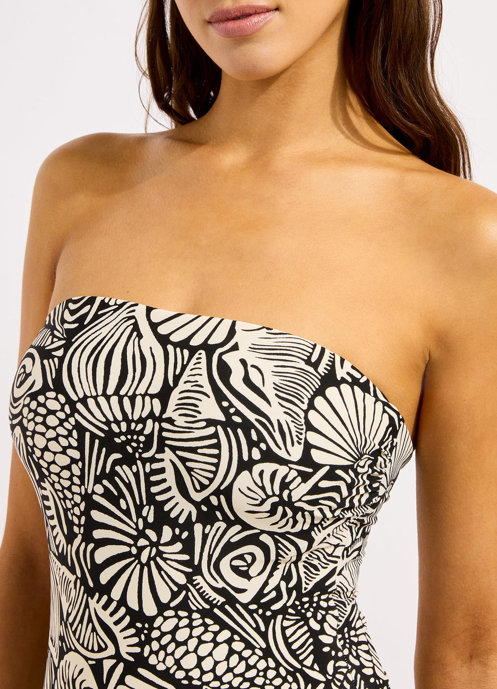 C Shells DD Bandeau One Piece Swimsuit – Seafolly Australia