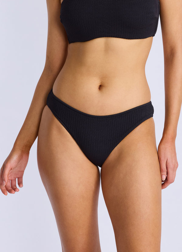 Sea Dive Hipster Bikini Bottom - Black