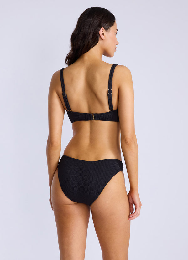 Sea Dive Hipster Bikini Bottom - Black