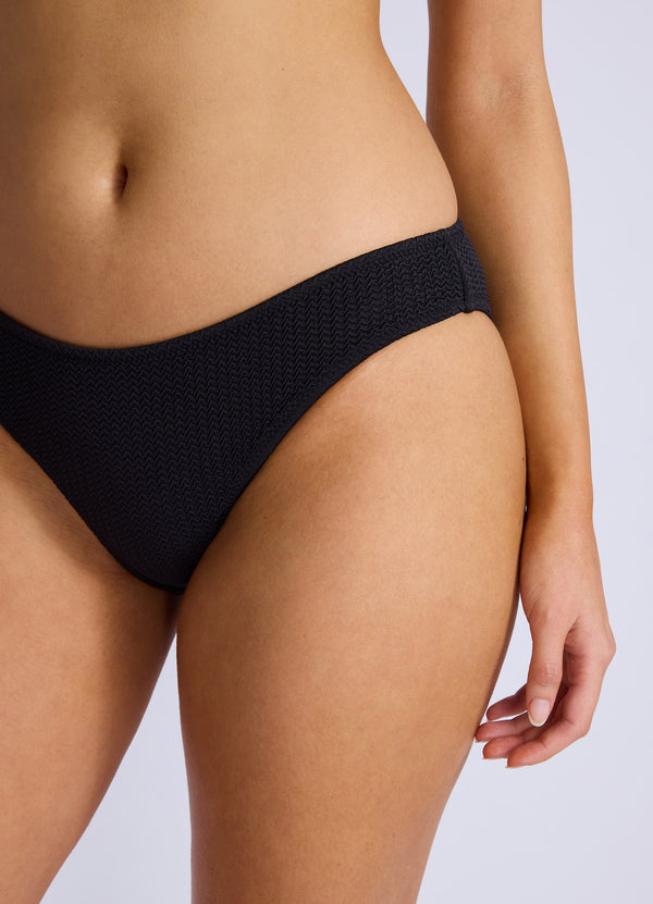 Sea Dive Hipster Bikini Bottom - Black