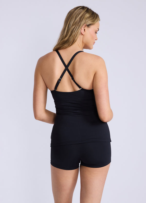 Seafolly Collective Boyleg Bikini Bottom - Black