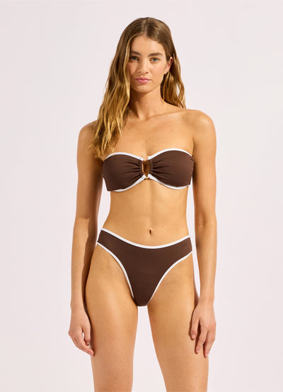 Beach Bound High Leg Bikini Bottom