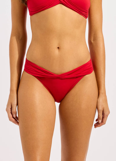 Seafolly Collective Twist Band Mini Hipster Bikini Bottom