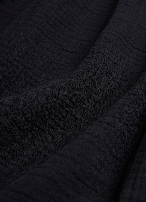 Double Cloth Top - Black