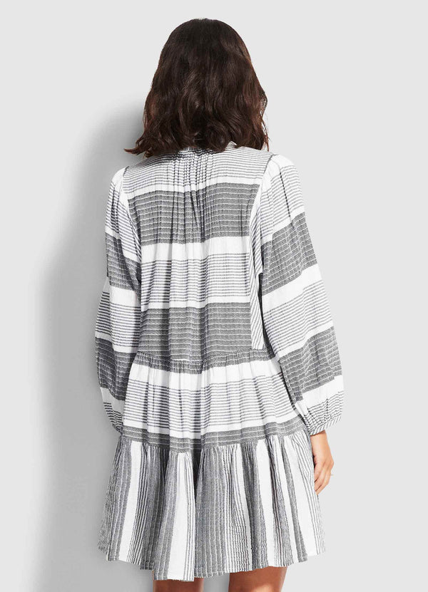 Jacquard Dress  - Black
