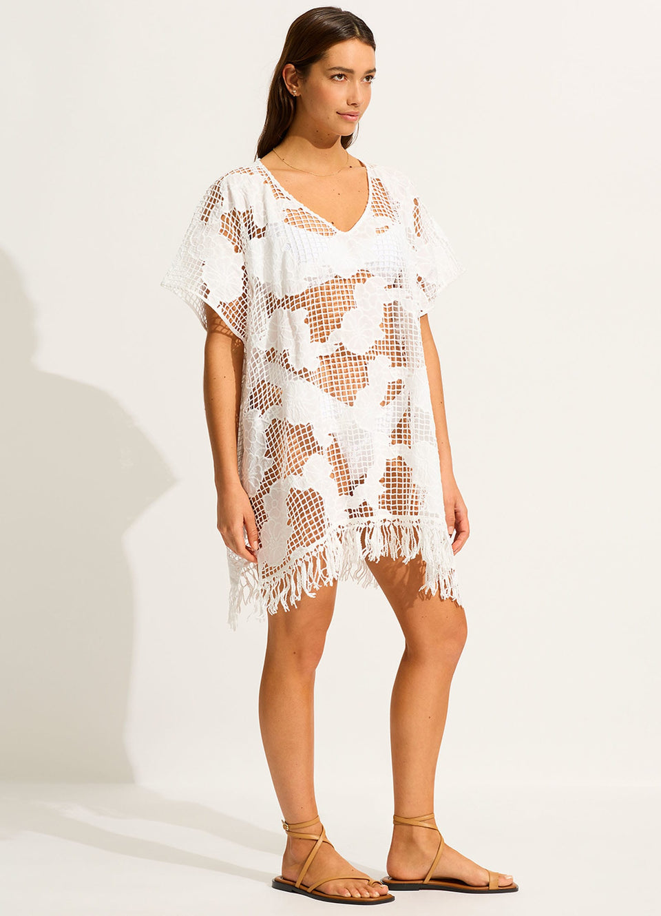 Fiji Mesh Kaftan